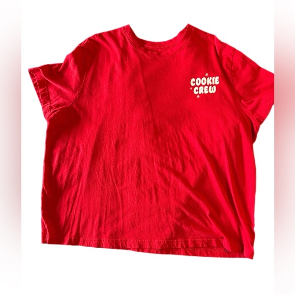 Wondershop Red Cookie Crew Holiday T-Shirt - Picture 7 of 9